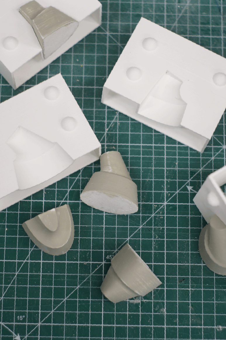 3D gedruckte Prototypen für Tüllen